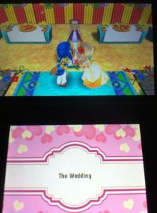 Wedding with Ludus from Story of Seasons: Trio of Towns video game